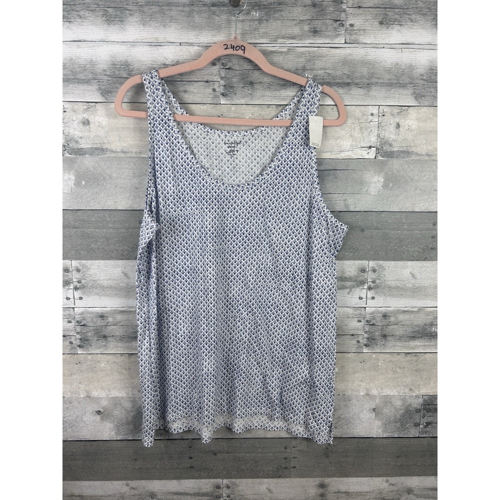 Ann Taylor Sun Washed Tank XL